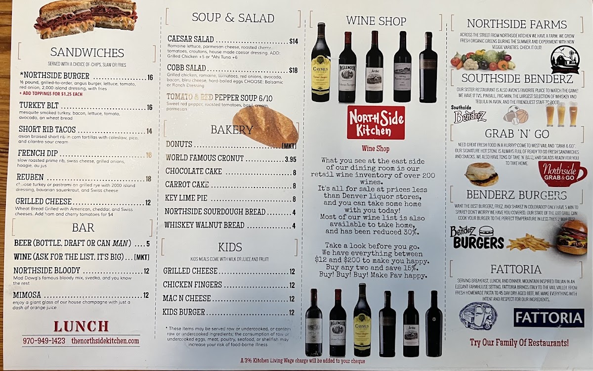 Northside Kitchen Menu - Image 5